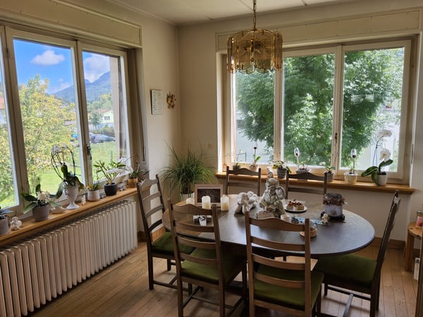 2.5-Zimmer Wohnhaus mit Restaurant und Baulandreserve 18
