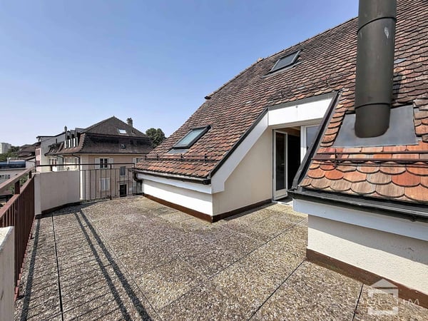 Attique en duplex avec terrasse et balcon 9