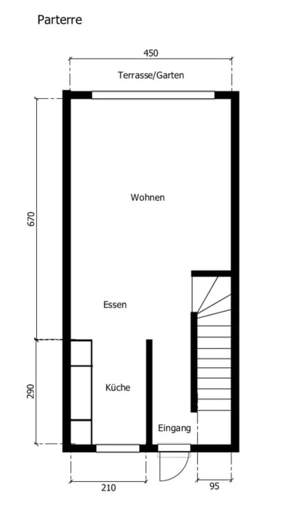 Reiheneckhaus mit Bergsicht und schönem Garten 19
