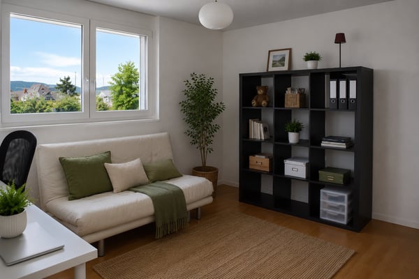 Charmante 5.5-Zimmer-Wohnung mit Balkon und herrlicher Aussicht in Rubigen 7