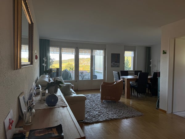 Charmante 1.5-Zimmerwohnung mit Balkon in Oberdiessbach 1