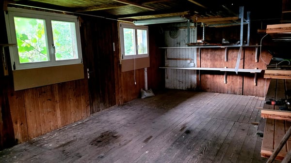 Gartenhaus * Hobbyraum * Bastelraum * (nur ruhige Tätigkeiten erlaubt) 2