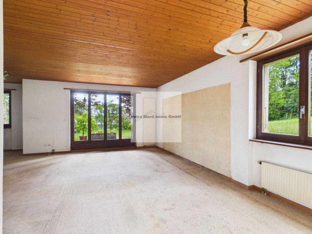 Wunderschön gelegenes 4.5-Zi-Einfamilienhaus mit schönster Aussicht