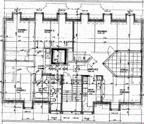 2½ Zimmer-Dachwohnung mit Atrium (3 abgeschlossene Räume) 8