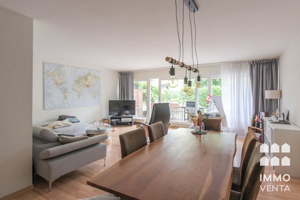 Duplex 3½ WHG im Grünen mit grosser Terrasse un Gartensitzplatz 4