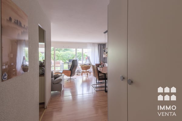 Duplex 3½ WHG im Grünen mit grosser Terrasse un Gartensitzplatz 2