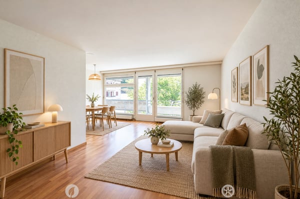 Gemütliche 3-Zimmer-Wohnung in ruhiger Lage in Biel/Bienne 1