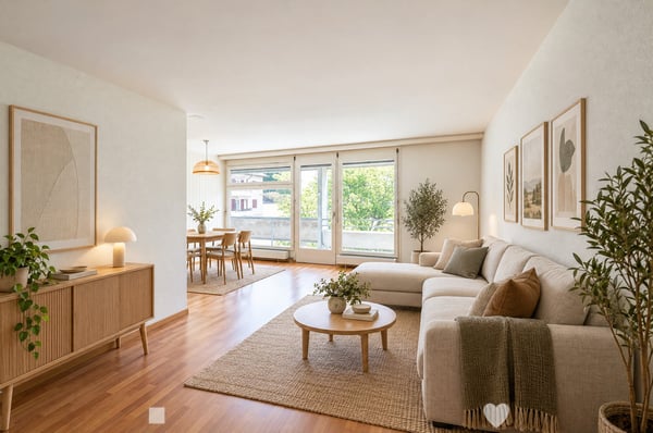 Gemütliche 3-Zimmer-Wohnung in ruhiger Lage in Biel/Bienne 1