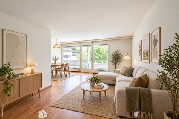 Gemütliche 4-Zimmer-Wohnung in ruhiger Lage in Biel/Bienne 1