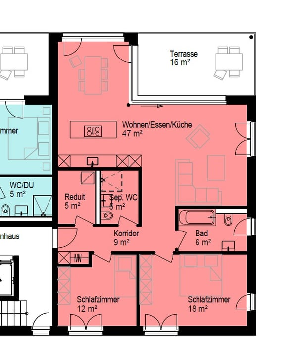 Grosszügige 2½ Zimmer Neubauwohnung / Spacieux appartement neuf de 2½ pièces 11