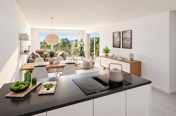 Grosszügige 2½ Zimmer Neubauwohnung / Spacieux appartement neuf de 2½ pièces