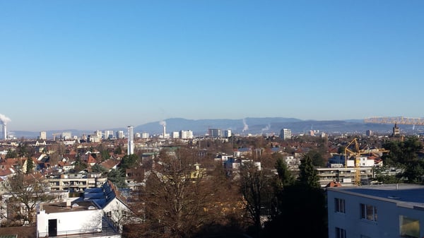 Charmante 3.5-Zimmer-Dachwohnung mit Panoramablick in Binningen 1