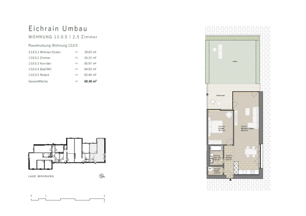 Moderne 2.5-Zimmer-Wohnung in Zürich-Schwamendingen zu vermieten! 6
