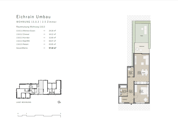 Moderne 2.5-Zimmer-Wohnung in Zürich-Schwamendingen zu vermieten! 13