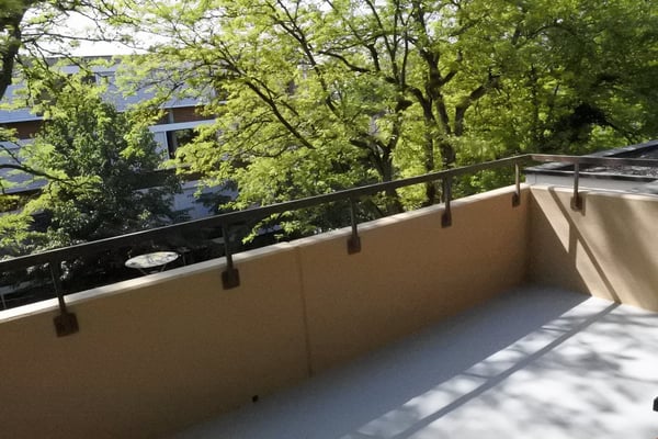 3 Zi.-Wohnung mit grosser Terrasse, stadtnah und ruhig 3
