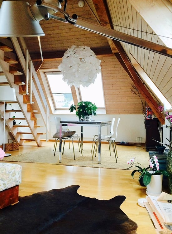 3.5 Zi. Dach-Maisonettewohnung plus Galerie, 101 m2