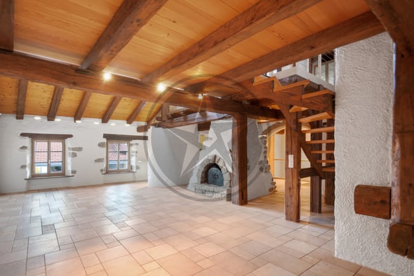 Magnifique ferme mitoyenne rénovée comprenant 2 appartements 3