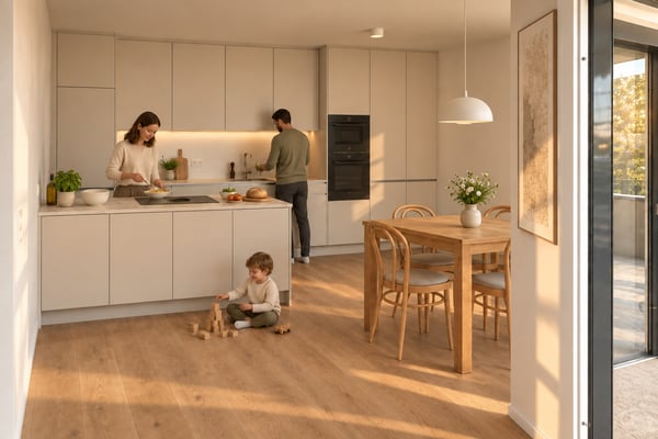 Schlüsselfertige 4.5-Zimmer-Gartenmaisonette mit 135 m² Wohnfläche 2