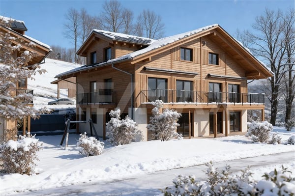 Moderne, energieeffiziente 1.5-Zimmer-Neubauhäuser auf sonniger Höhe, Erst- und Zweitwohnsitz 1