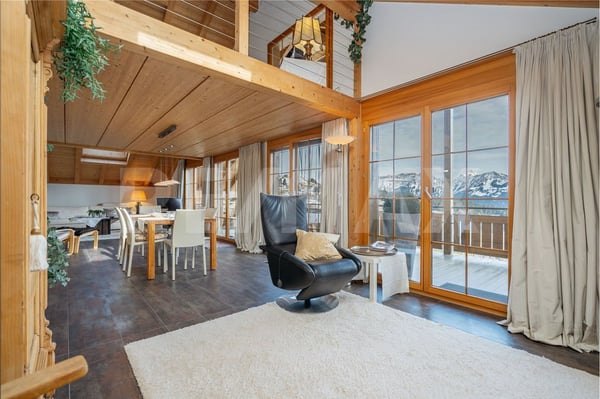 Weitblick. Privatsphäre. Exklusivität. Dachmaisonette über dem Thunersee (auch als Zweitwohnsitz) 3
