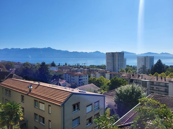 Beau 1.5 pcs complètement rénové avec vue dégagée sur lac 7