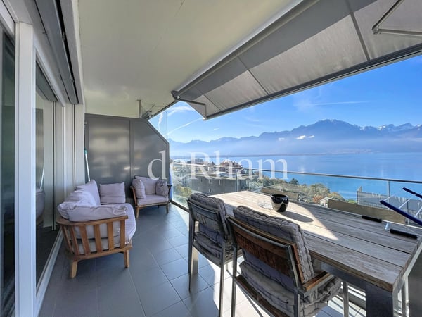 Montreux - appartement de 3.5 pièces avec vue imprenable! 1