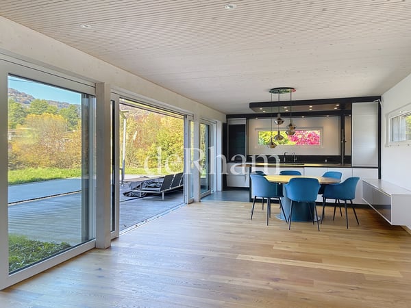 Villa de 1 pièces à louer à Vevey avec jardin et piscine! 2