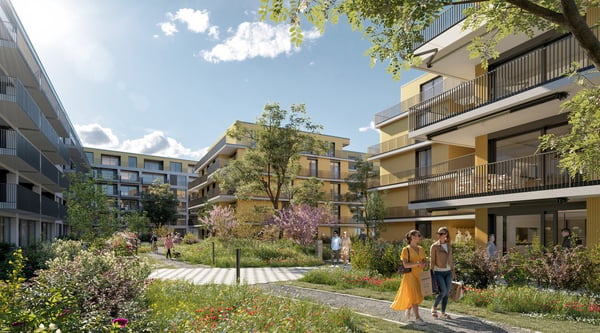 2.5 pièces neuf avec terrasse et jardin 8