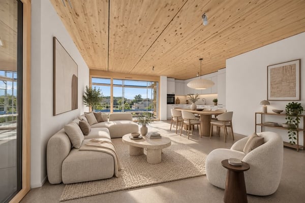 Appartements neufs de 1.5 pièces à louer à Ecublens 1