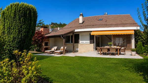Lutry - Villa familiale de 6 pièces avec vue sur le lac