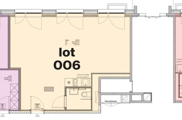 Bureau de 48m2 à louer au coeur de Lausanne 3