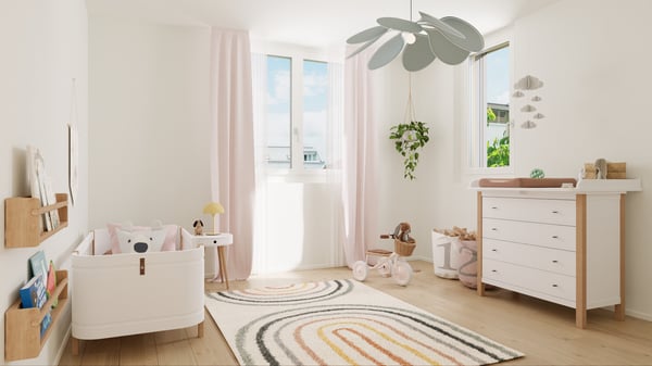 Schöne 3.5 Zi-Gartenwohnung mit Gartenzugang und zwei Loggien 4