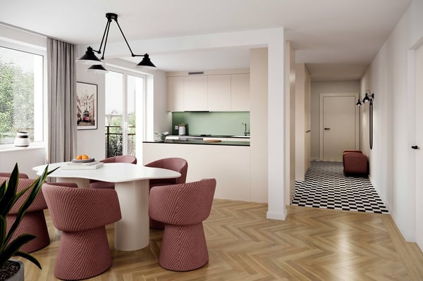 Erstvermietung im Kreis 6 - 4.5 Zimmer mit Balkon 1