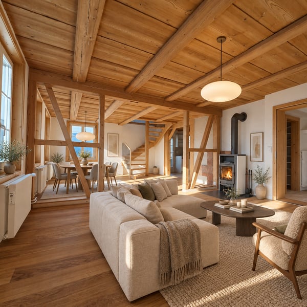 Erstbezug in die charmante 4.5-Zimmer-Maisonette-Wohnung in Worb 2