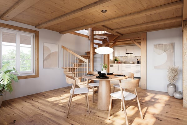 Erstbezug in die charmante 3.5-Zimmer-Maisonette-Wohnung in Worb 3
