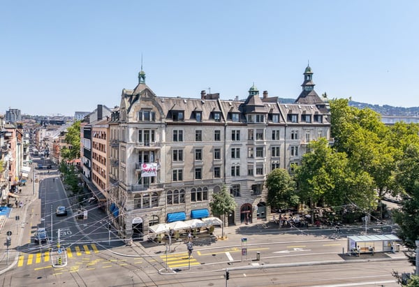 Historisches Ambiente, moderne Arbeitswelt – Ihr Büro am Helvetiaplatz 1