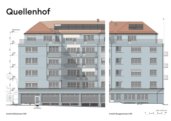 Attraktive Geschäftsfläche an Toplage im Quellenhof Wollishofen