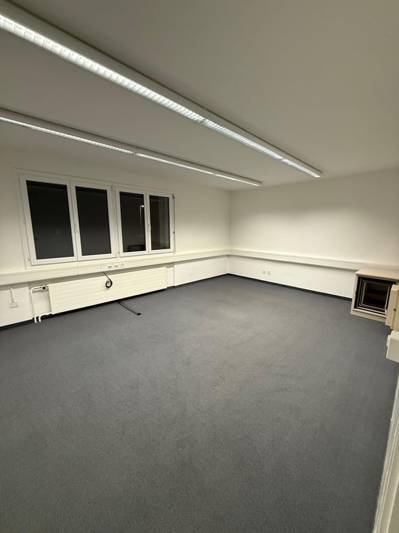 1-Zimmer Büroeinrichtung (120 m2) mit Küche und Dusche/WC 20