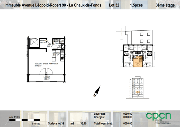 Beau studio entièrement rénové 6