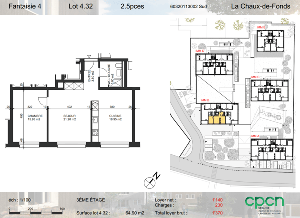 Très bel appartement de 1.5 pièces entièrement neuf 10