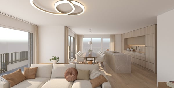 1.5-Attika-WHG - W7 im 3. OG der Überbauung «Däheimu» in Niedergesteln 1