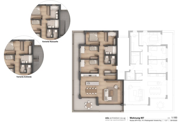 1.5-Attika-WHG - W7 im 3. OG der Überbauung «Däheimu» in Niedergesteln 7