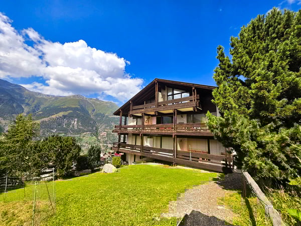 1.5 Zimmerwohnung in Grächen im Chalet Orion 2