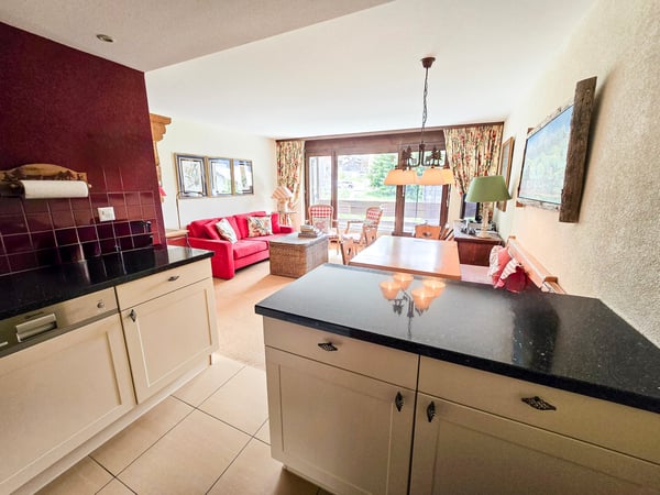 1.5 Zimmerwohnung in Grächen im Chalet Orion 16