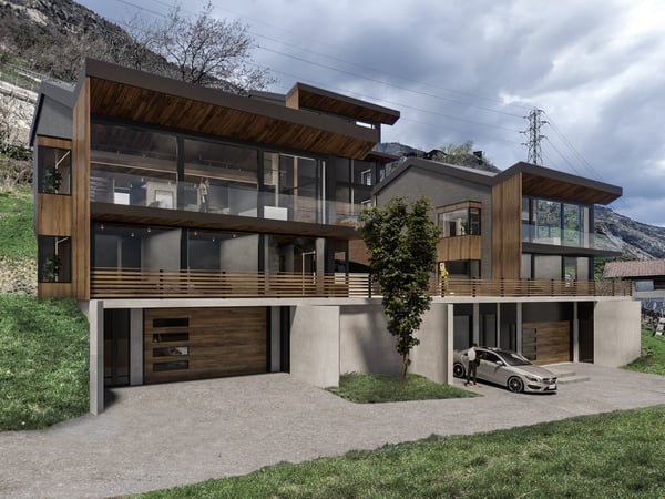 Einzigartiges Einfamilienhaus in Steg 1