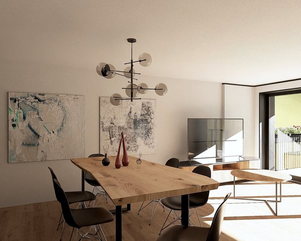 4.5-Zimmer-Maisonette als bewirtschaftete Zweitwohnung in Saas-Grund – Neubau 2026 | WHG P1 13