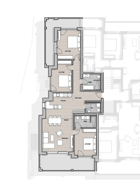 Moderne 4.5-Zimmer-Wohnung im Herzen von Zermatt 3