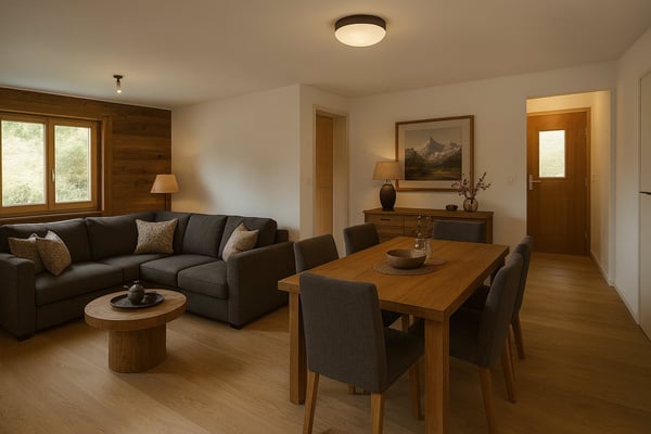 Appartement 5 pièces rénové avec vue à Veysonnaz 1