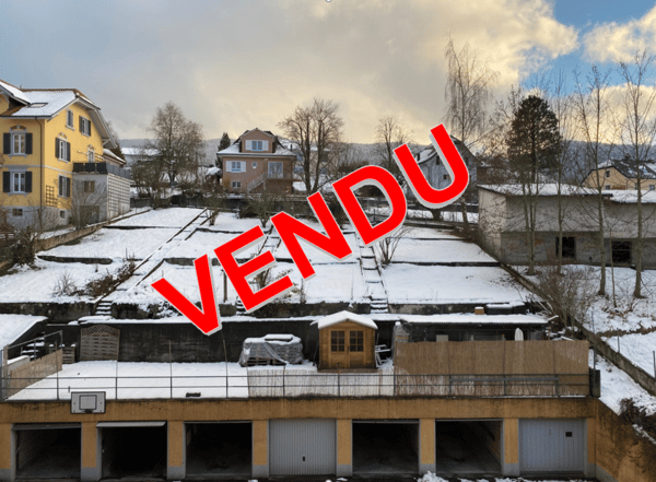Reconvilier, terrain de 808 m2 constructible