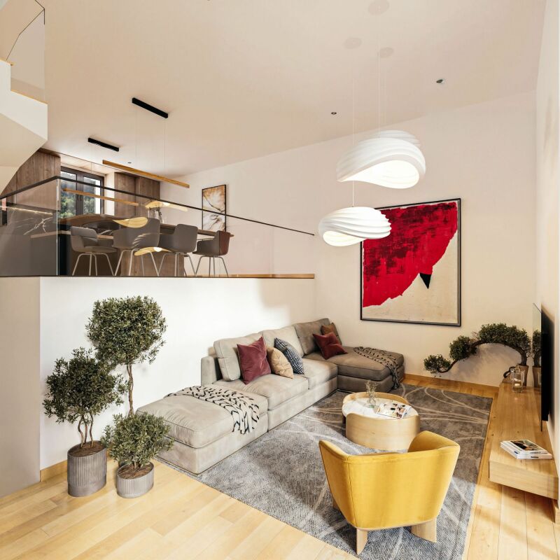 St-Imier, maison mitoyenne neuve 5.5 pièces